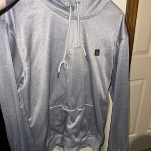 Men's Gray Heated Hoodie